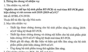Bộ Khoa học - công nghệ: Kit xét nghiệm Việt Á được nhận gần 19 tỉ đồng kinh...