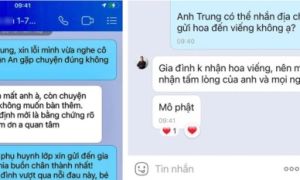 Lộ tin nhắn bố ruột V.A phản ứng khi được hỏi thăm về con,