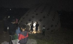 Xác minh vật thể lạ rơi từ trên trời xuống Phú Thọ