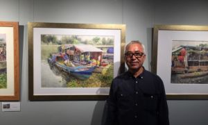 Tình yêu Việt Nam chảy trong lòng một họa sĩ Pháp