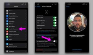 Cách mở khóa iPhone không cần tháo khẩu trang