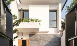 Căn biệt thự phố thiết kế thông minh với diện tích chỉ 100m2