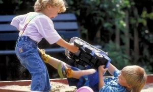 Trẻ đánh nhau vì tranh giành đồ chơi, cha mẹ cần làm gì để giải quyết mâu...