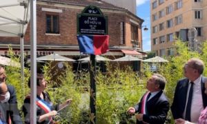 Pháp: Một quảng trường ở thủ đô Paris mang tên người Việt
