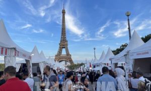 Việt Nam tham dự Làng ẩm thực quốc tế dưới chân tháp Eiffel