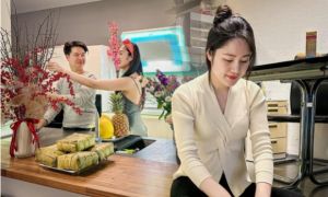 Nàng dâu năm đầu ăn Tết ở Đức: 'Đây là lần đầu tiên mẹ chồng mình gói bánh...