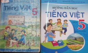 Sách Tiếng Việt lớp 5: 'Thánh Gióng đánh giặc xong, ăn cơm rồi tắm hồ Tây'