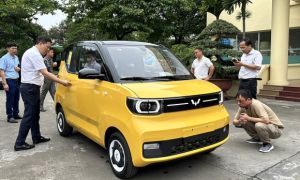 Ô tô điện mini Wuling HongGuang MiniEV bản mới lộ diện tại Việt Nam