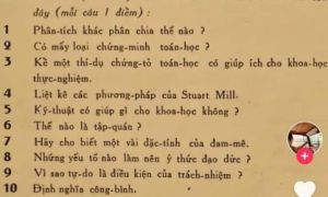 Học để phát triển con người chứ không phải học để lấy điểm