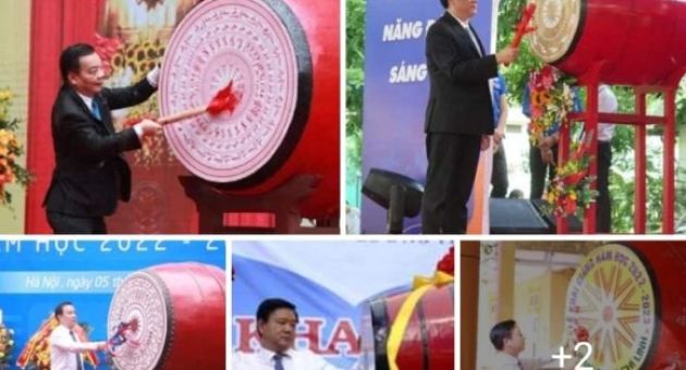 Trả chiếc dùi trống lại cho nhà trường