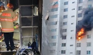 Cháy chung cư ở Hàn Quốc, nàng dâu Việt cùng lúc mất chồng và mẹ ruột