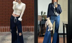 4 kiểu quần jeans không bao giờ lỗi mốt trong tủ đồ của sao Việt