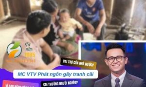 MC của VTV phát ngôn gây tranh cãi