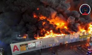 Hỏa hoạn tại trung tâm thương mại có nhiều tiểu thương Việt