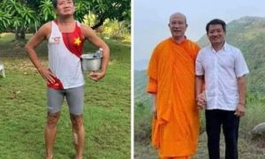 Thích Hải Cẩu thọ giới Thích Bái Vong