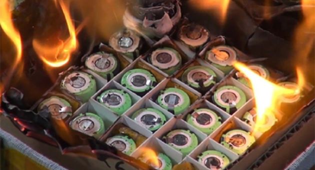 Vì sao pin lithium-ion dễ bắt lửa và phát nổ?