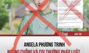 Angela Phương Trinh ngông cuồng và coi thường pháp luật, cần xử phạt nghiêm