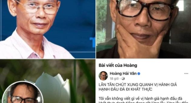 Sự hiểm độc trong giọng điệu của nhà báo Hoàng Hải Vân nói về Sư Thích Minh Tuệ