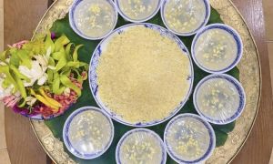 Xôi vò chè đường gọi mùa Vu lan về