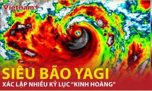 Bão số 3 xác lập những kỷ lục chưa từng có trong lịch sử khí tượng Việt Nam