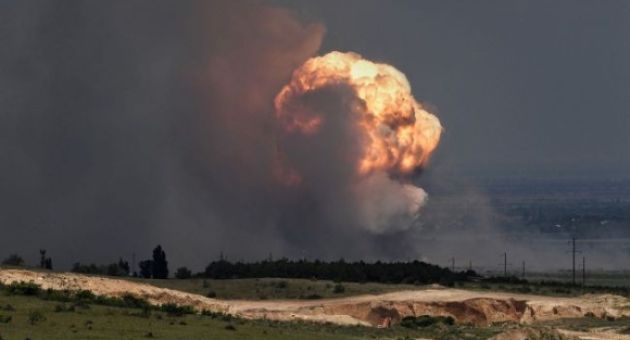 Crimea rung chuyển bởi nổ lớn khi Nga và Ukraine chuẩn bị hoà đàm ở Istanbul