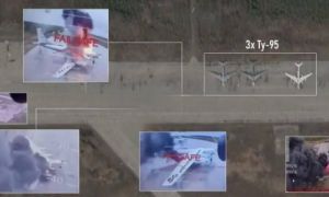 Không báo cho Mỹ, Ukraine tuyên bố tấn công hàng loạt căn cứ không quân Nga