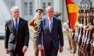 Litauen chỉ trích Merz vì thiếu quyết liệt trong trừng phạt Nga