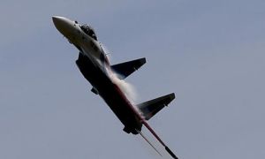 Ukraine bắn rơi tiêm kích Su-35 tối tân của Nga