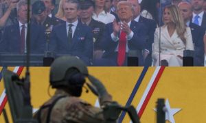 Mỹ duyệt binh quy mô lớn nhất trong 34 năm, giữa lúc 2.000 cuộc biểu tình diễn...