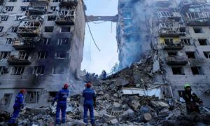 Kiev hứng chịu một trong những cuộc tấn công khủng khiếp nhất của Nga