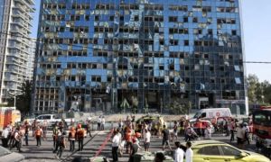 Bệnh viện Israel trúng tên lửa của Iran