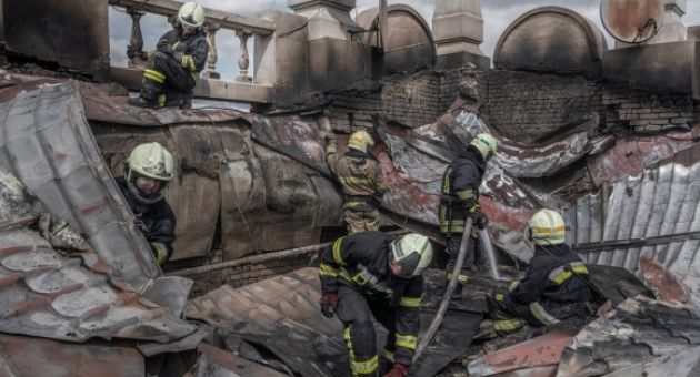 Những người lính cứu hỏa Ukraine: Trên tuyến đầu, giữa khói lửa và tử thần