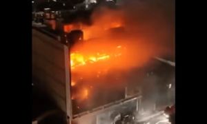 Cháy trung tâm thương mại ở Iraq, ít nhất 60 người chết