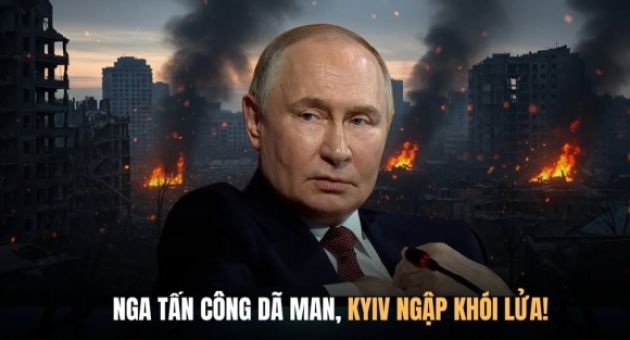 Kyiv oằn mình trong khói lửa sau đòn tấn công tàn khốc của Nga, văn phòng EU...