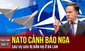 NATO phản ứng cứng rắn trước vụ drone Nga xâm phạm không phận